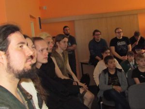 Vyhlášení vítězných kreslířů